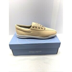 Easy Spirit AP1 Canvas Walking Shoe Women 9.5 Tan/Natural New in Box